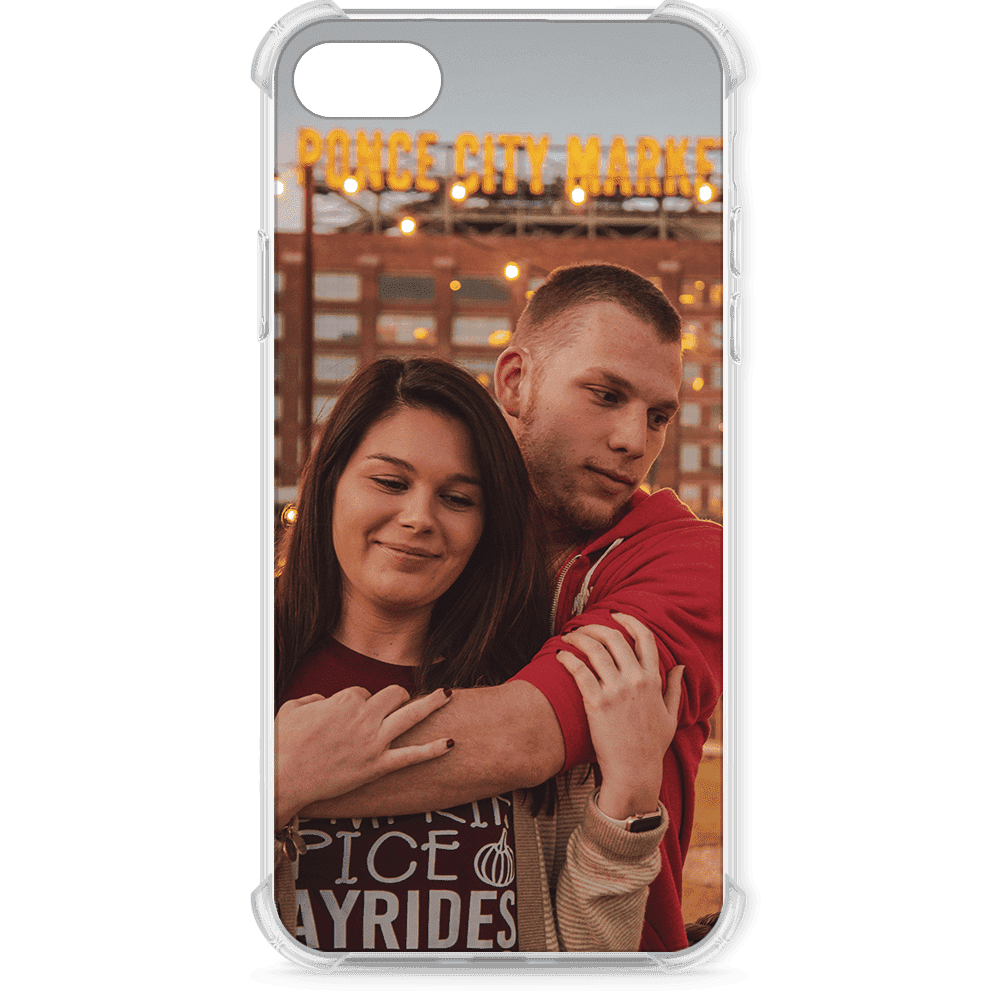 iPhone 8 Picture Case - Clear Bumper